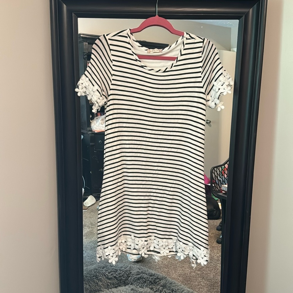 Women’s Casual Stripped Dress